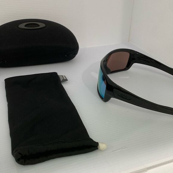 Oakley Turbine 009263 Black Prizm Sapphire Eyewear Sunglasses - Picture 4 of 11